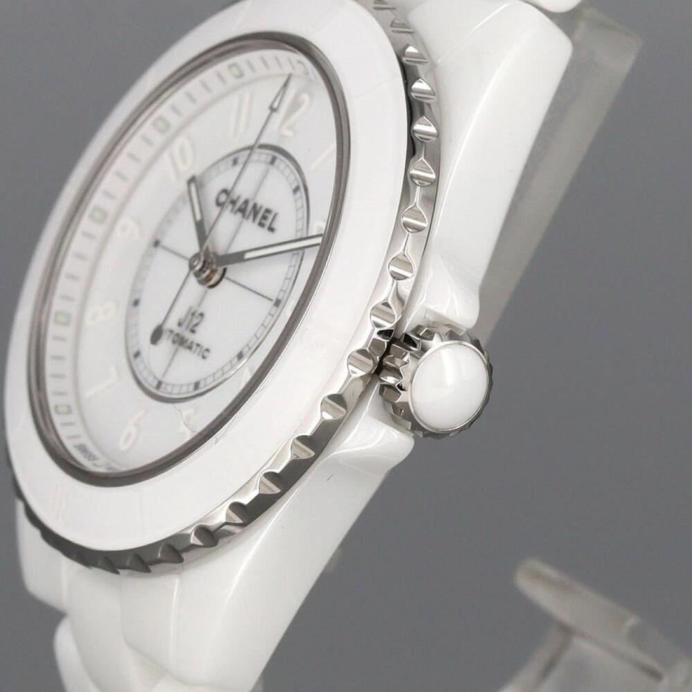 Chanel J12 Phantom Caliber 12.1 38mm Ceramic Automatic Watch H6186 - Picture 4 of 8